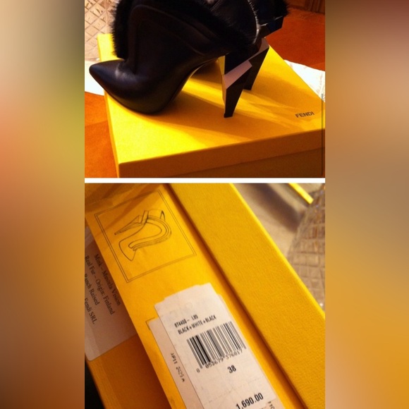 BRAND NEW FENDI ANKLE BOOTS! CHIC! SIZE 6 - Picture 9 of 9